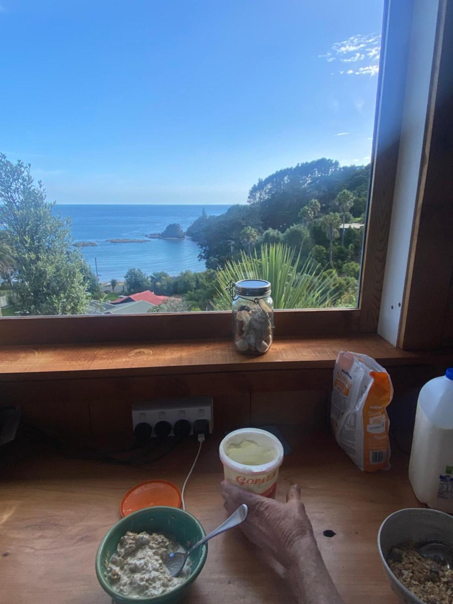 Kereru Cabin - Spectacular Seaviews, Rustic, Glamping Eco Adventure Palm Beach Ngoại thất bức ảnh